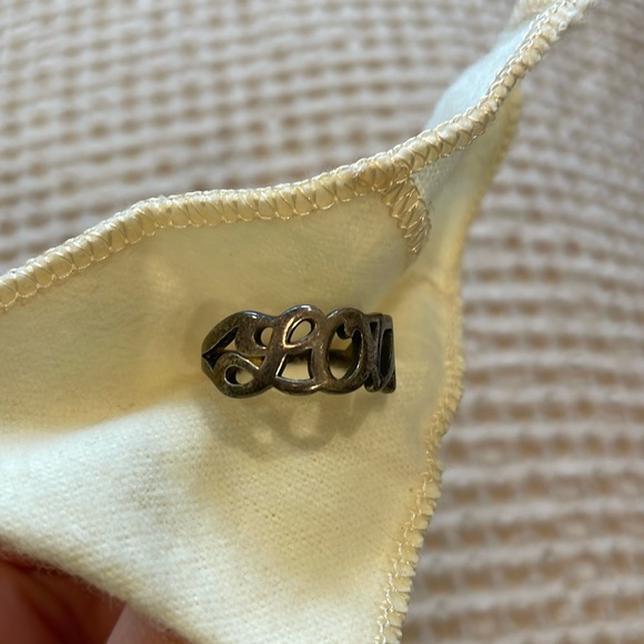 James Avery RETIRED Love Ring, Sterling Silver - Picture 4 of 7